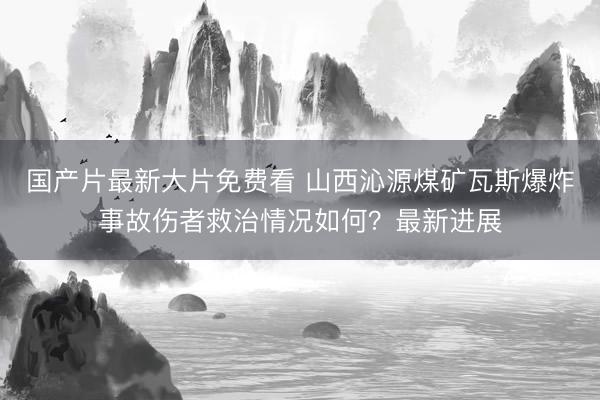 国产片最新大片免费看 山西沁源煤矿瓦斯爆炸事故伤者救治情况如何？最新进展